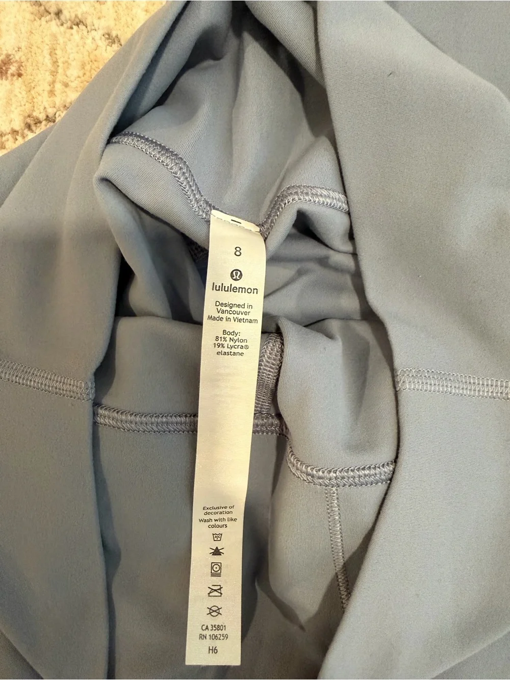 lululemon athletica Women's Light Gray Jacket/Coat